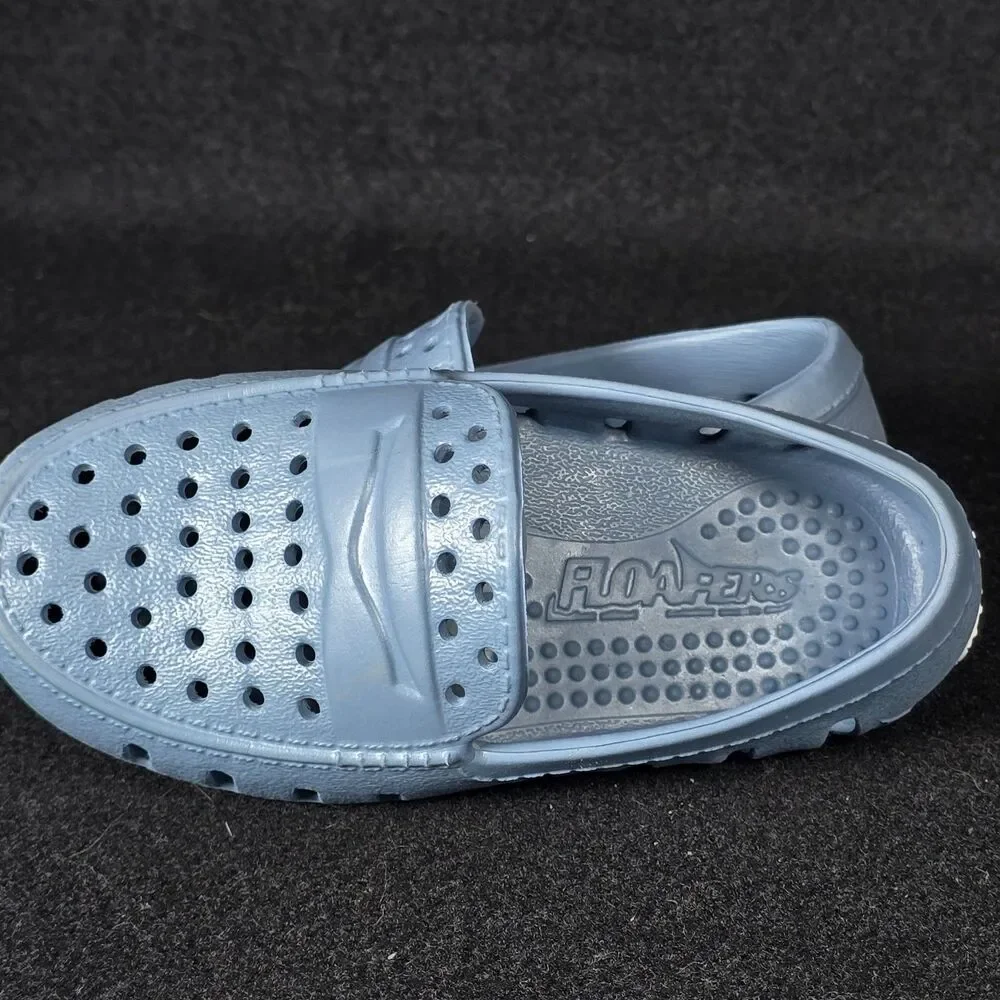 Floafers Prodigy Driver Kids Size 7 Blue Walking Casual Slip On Loafers Shoes